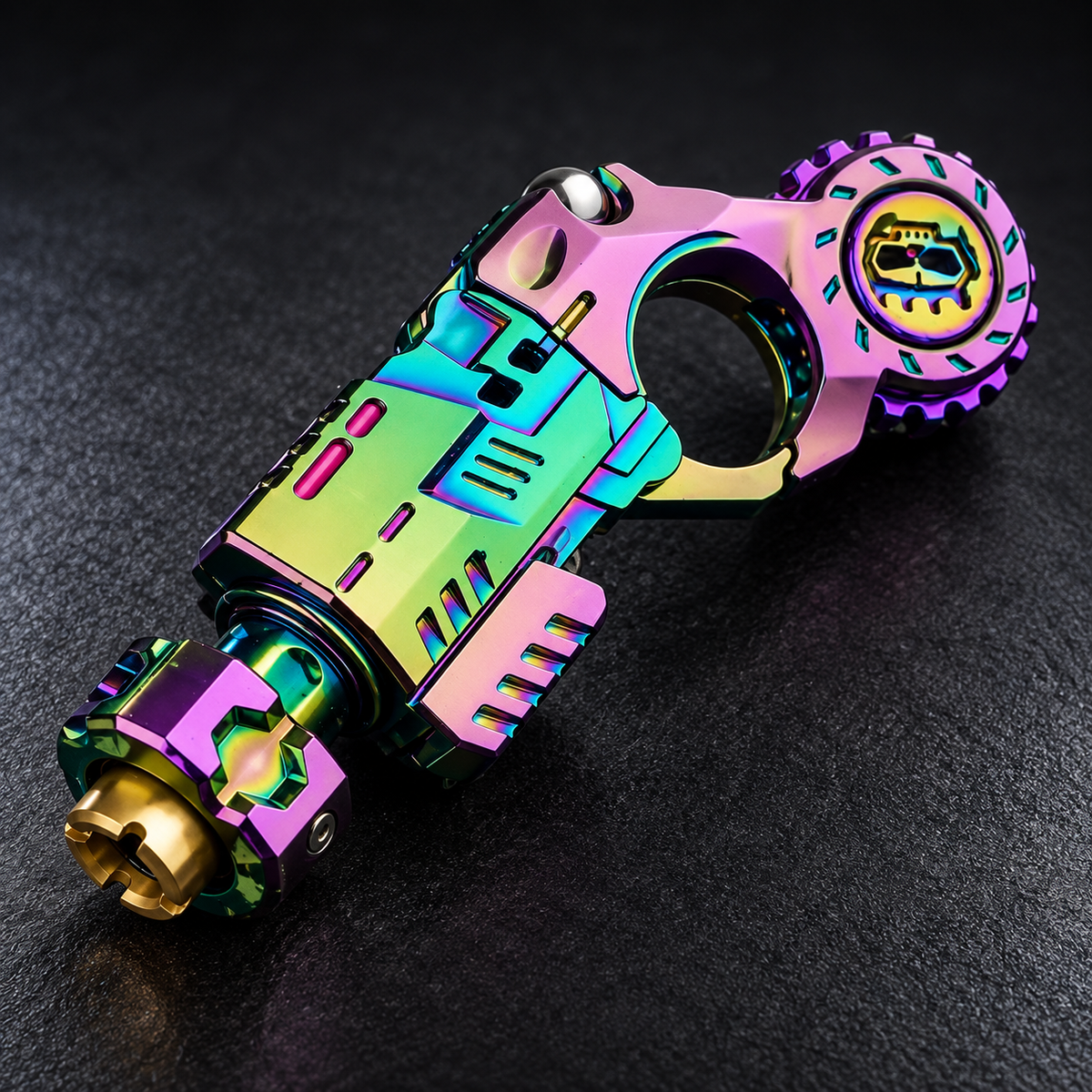 LHAPTIC Arcwheel Mechanical Fidget in multicolor finish